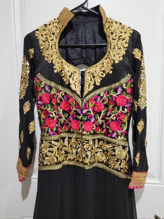 Ethnic Indian Wear Other - New Boho Anarkali Embroidered & Beaded Tunic Kurta Top XS/S